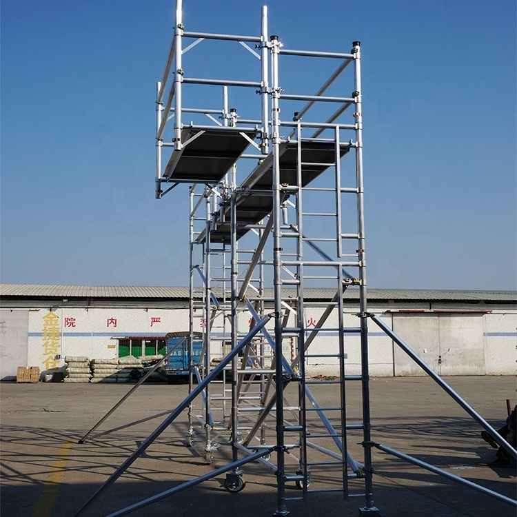 scaffolding frame 6m electric scaffold platform guangzhou  scaffolding