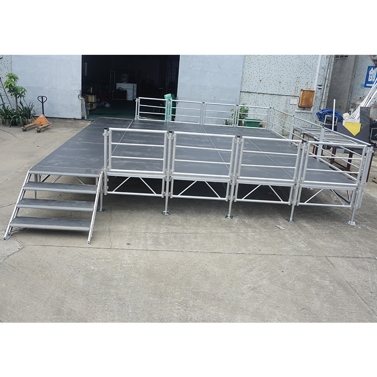 Dragonstage  aluminum stage used stage deck for sale waterproof aluminum decking