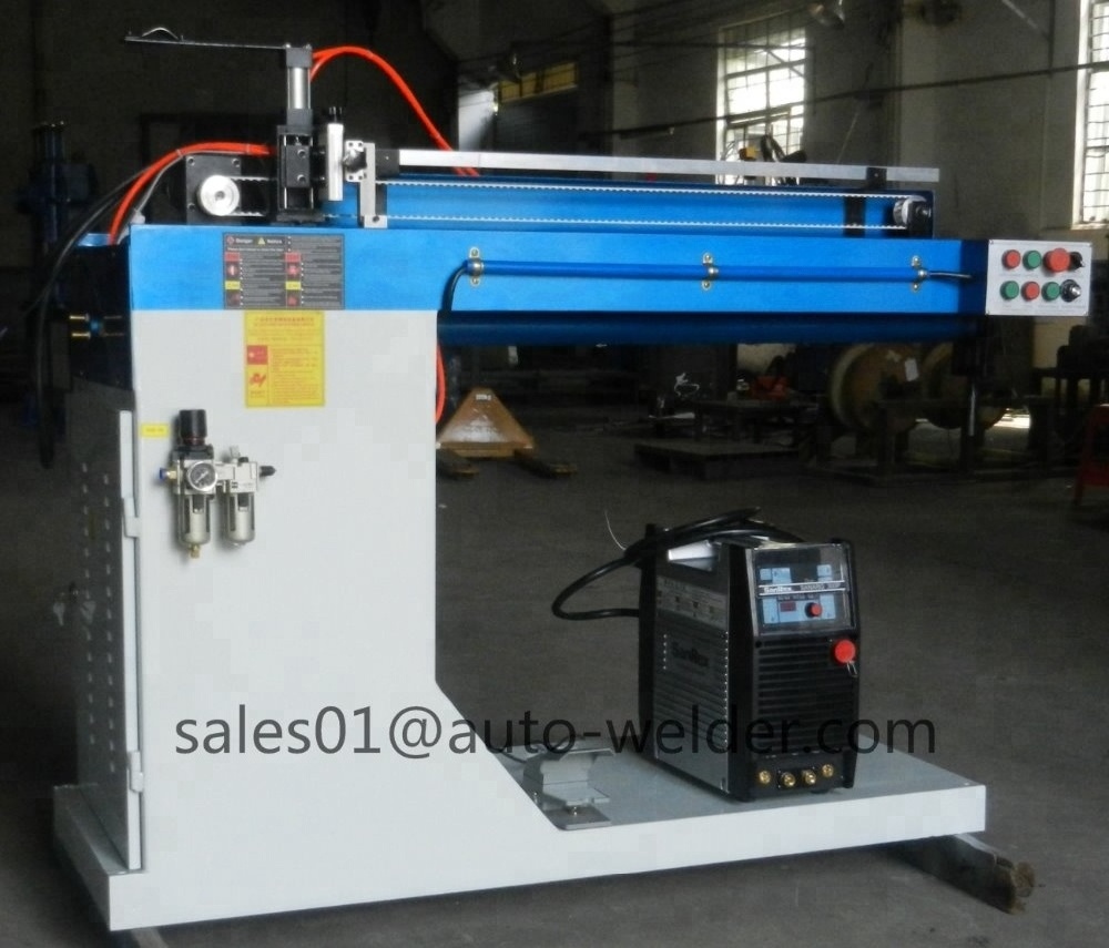 ZH-1300MM Automatic Arc Argon Duct Straight Seam Welding Machine