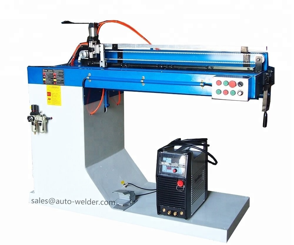 ZH-1300MM Automatic Arc Argon Duct Straight Seam Welding Machine