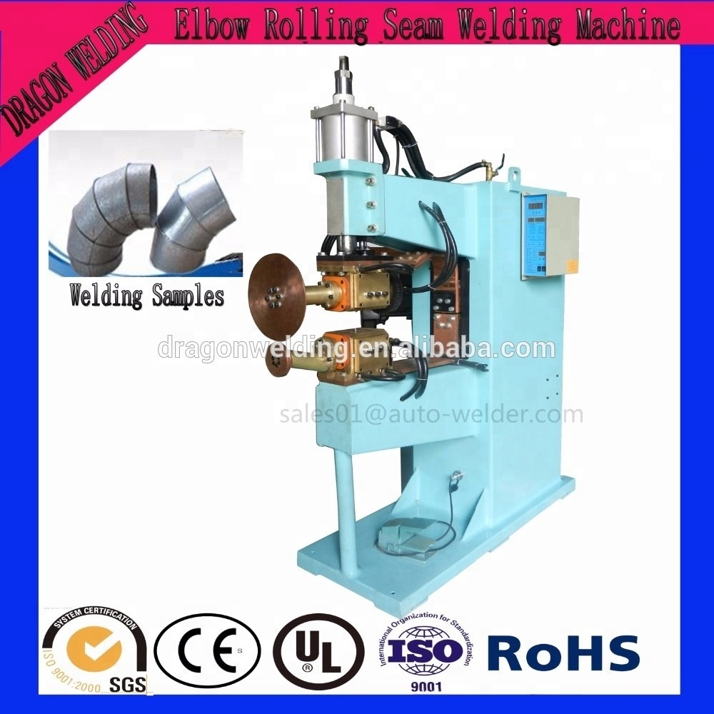 FN-100K Ventilation Duct Elbow Rolling Seam Welding Machine Seam Welder Ventilation equipment welder