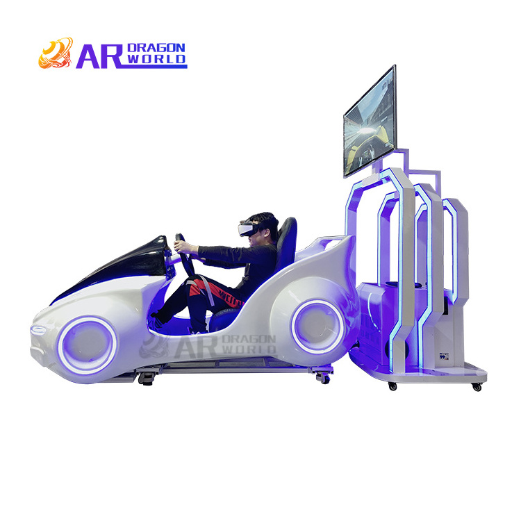 Business VR Car Racing Virtual Reality video game consoles Driving Racing Motion Simulator 9D VR Machine