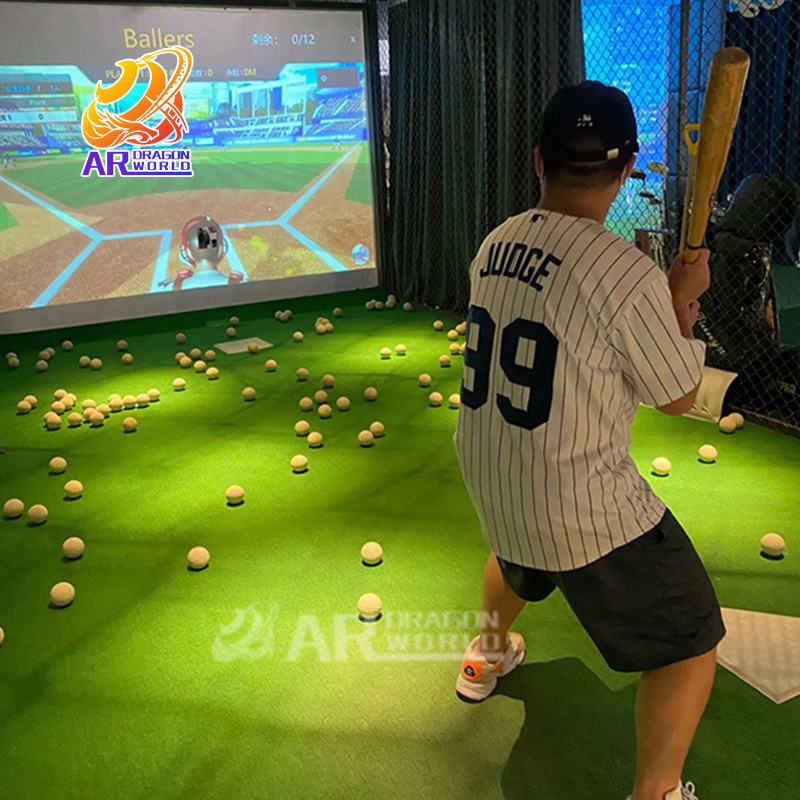 Immersive interactive sports AR indoor amusement game machine Baseball training equipment baseball simulator for Sale