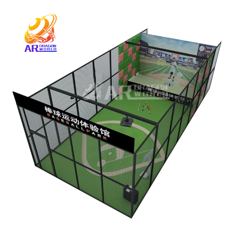 Immersive interactive sports AR indoor amusement game machine Baseball training equipment baseball simulator for Sale