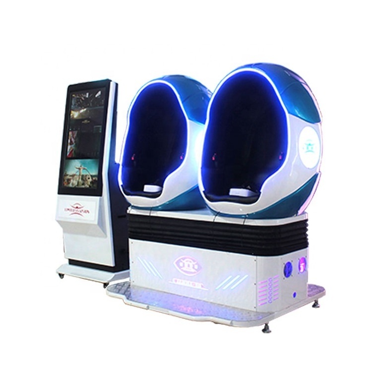 Virtual reality 9d egg vr 9d cinema motion chair 7d cinema cabin for sale