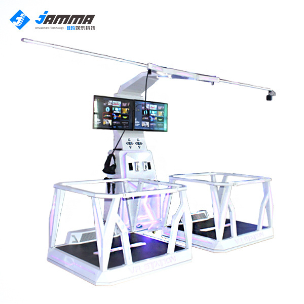 VR Walker Shooting 2 players VR shooting games machine VR station simulator HTC standing coin operated games amusement park