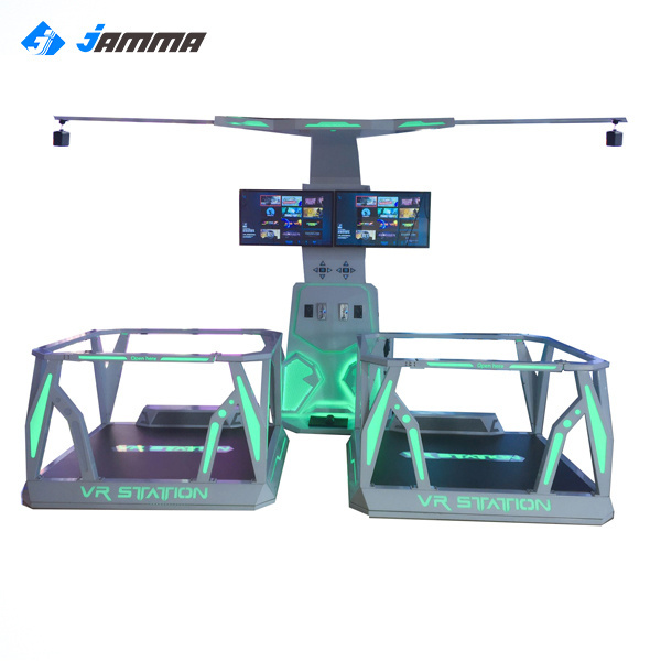 VR Walker Shooting 2 players VR shooting games machine VR station simulator HTC standing coin operated games amusement park