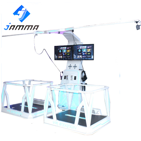 VR Walker Shooting 2 players VR shooting games machine VR station simulator HTC standing coin operated games amusement park