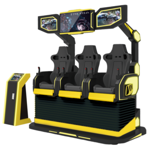 Motion Cinema 9D VR Chair 3 Seats Electric System 7D Theater 5D Game Machine Exclusive appearance