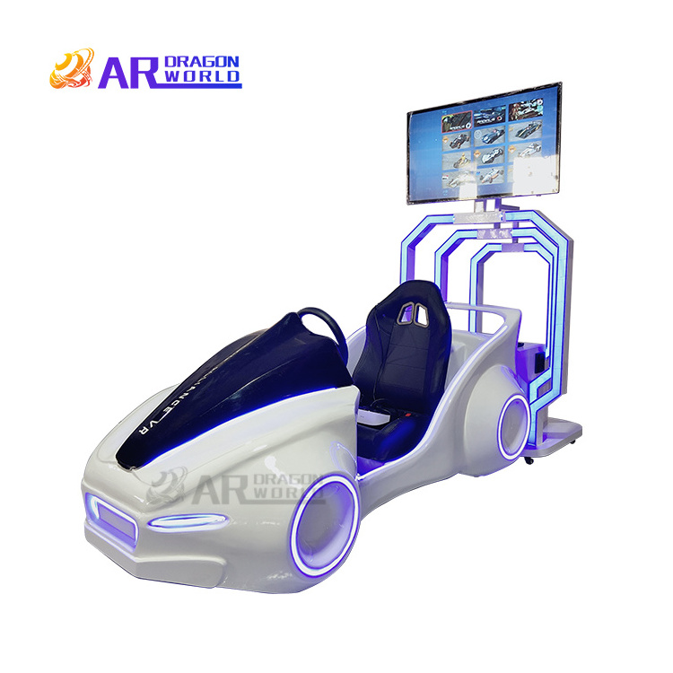 Business VR Car Racing Virtual Reality video game consoles Driving Racing Motion Simulator 9D VR Machine