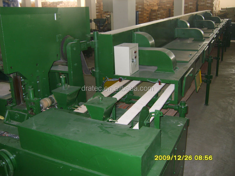 Taian Dratec brand  Manual automatic hot glue Pencil slats binding machine, pencil making machine,Pencil production line