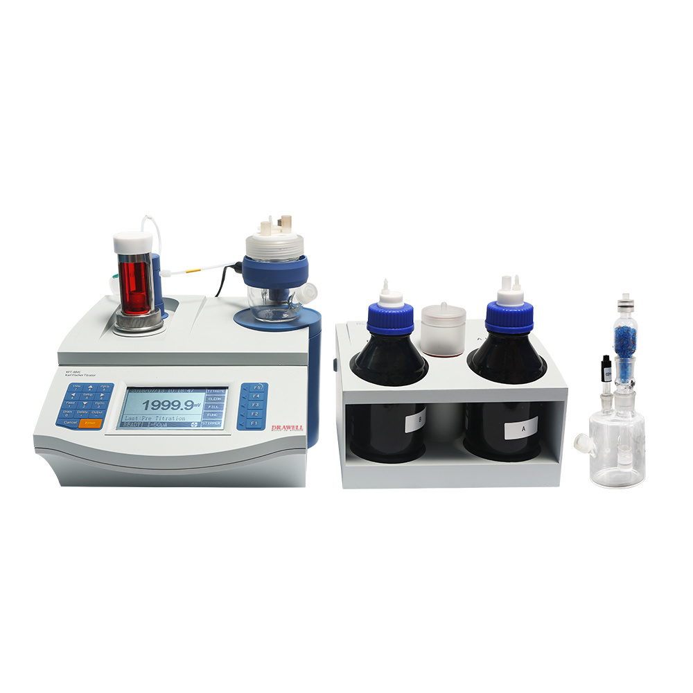 DW-KFT-20V Karl Fischer Titrator Laboratory Titration Equipment Potentiometric Titrator