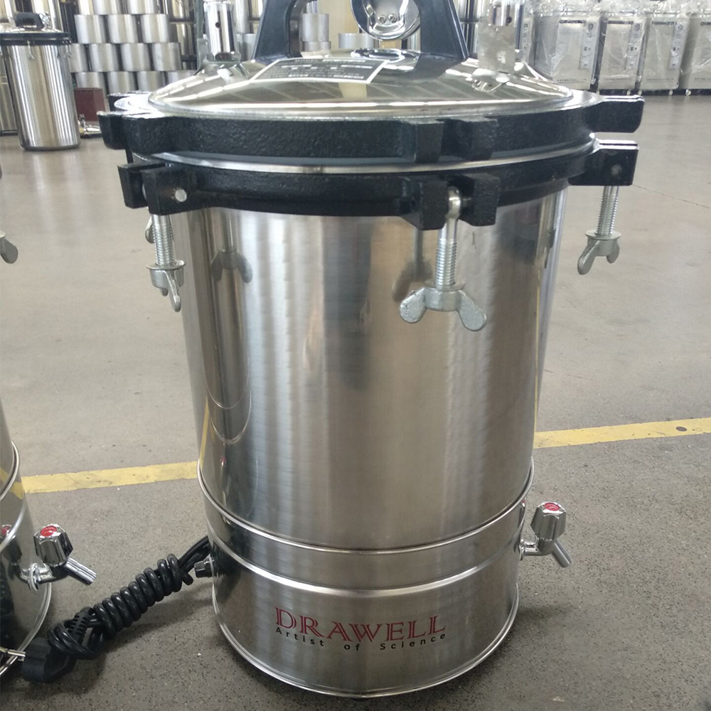 DW-280B Series High Pressure Portable Sterilizer Autoclave 18L 24L 30L Autoclave Steam Sterilizer