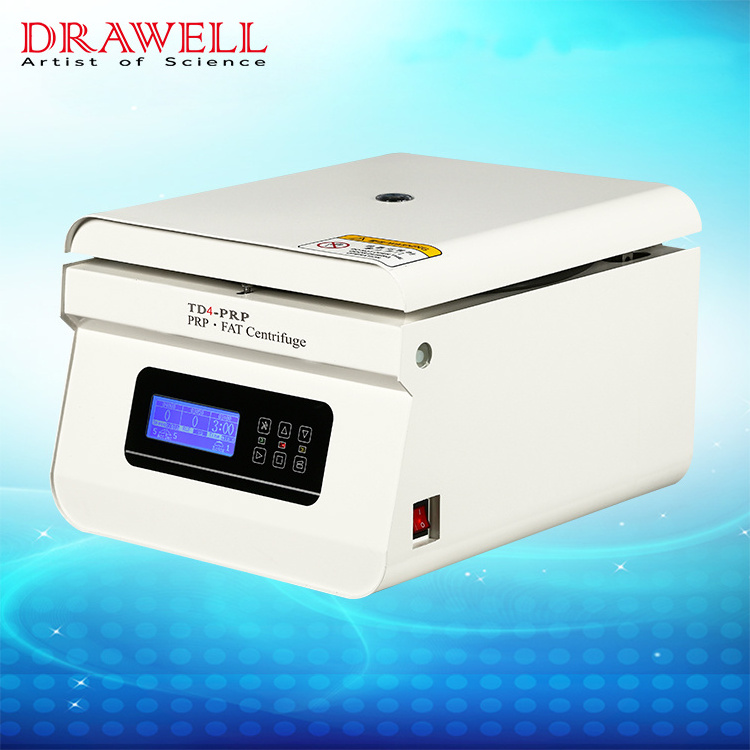 Drawell TD4-PRP 4200rpm Platelet Rich Plasma Centrifuge Fat Transfer Blood Plasma PRP Centrifuge Machine