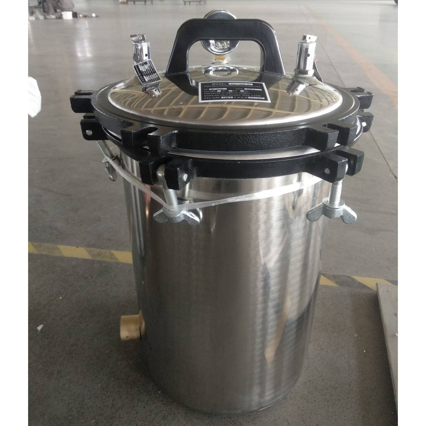 DW-280B Series High Pressure Portable Sterilizer Autoclave 18L 24L 30L Autoclave Steam Sterilizer