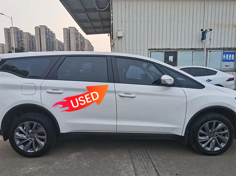 Ridever Second Hand Electric Plug-In Hybrid Vehicle Geely Jiaji 2Wd 6 Seats Mpv China Cheap Used Cars