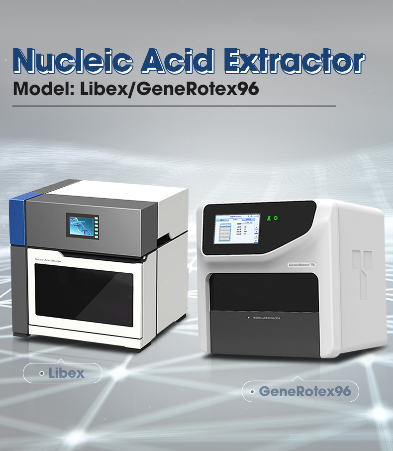 High Purity GeneRotex 96 Nucleic Acid Extraction DNA RNA Analysis Automatic System Nucleic Acid Extraction Equipment