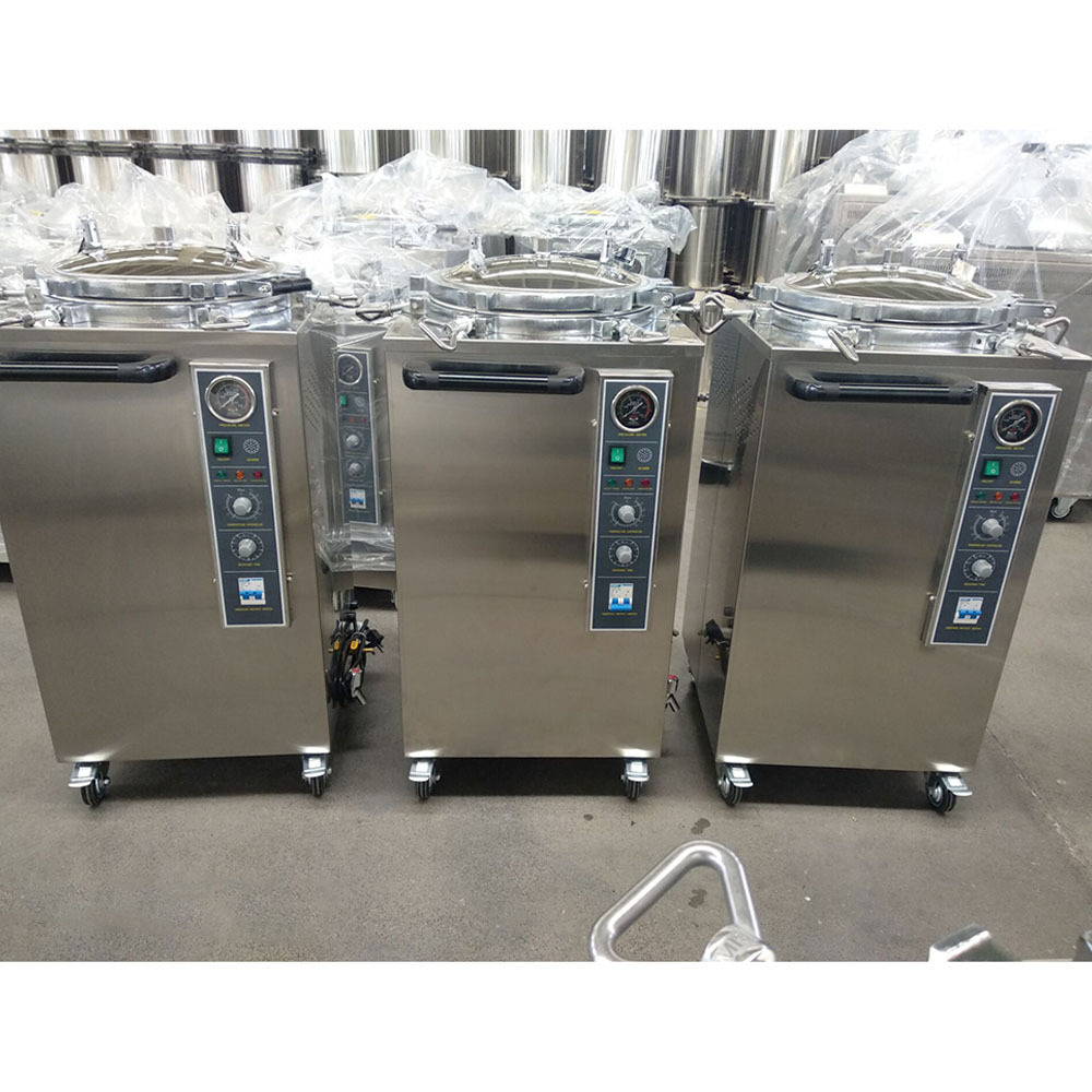 High Security Autoclaves 35L 100L 150L DW-B Vertical High Pressure Steam Sterilizers Autoclaves