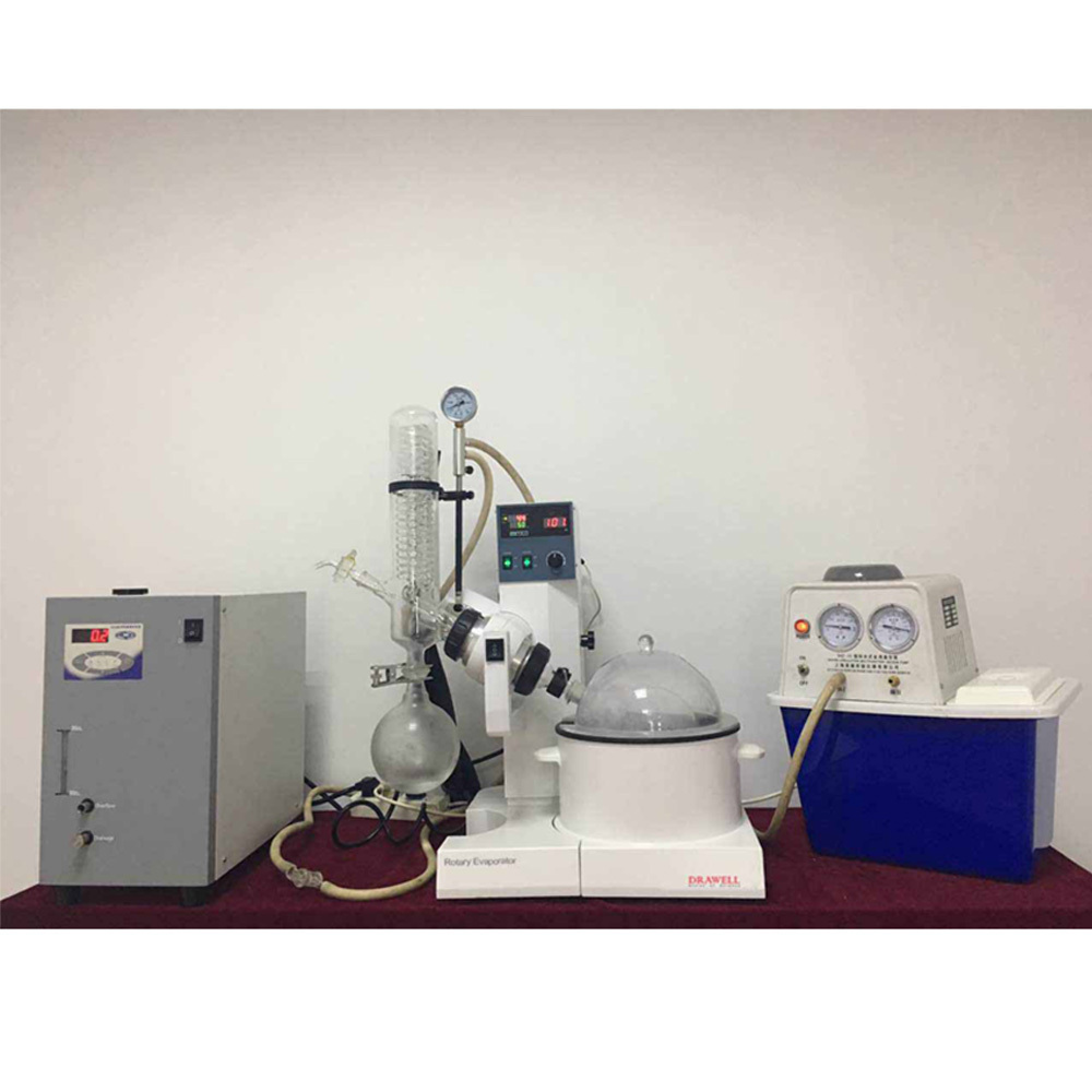 Vacuum Pump Optional 2L 3L 5L  Mini Laboratory Rotary Evaporator