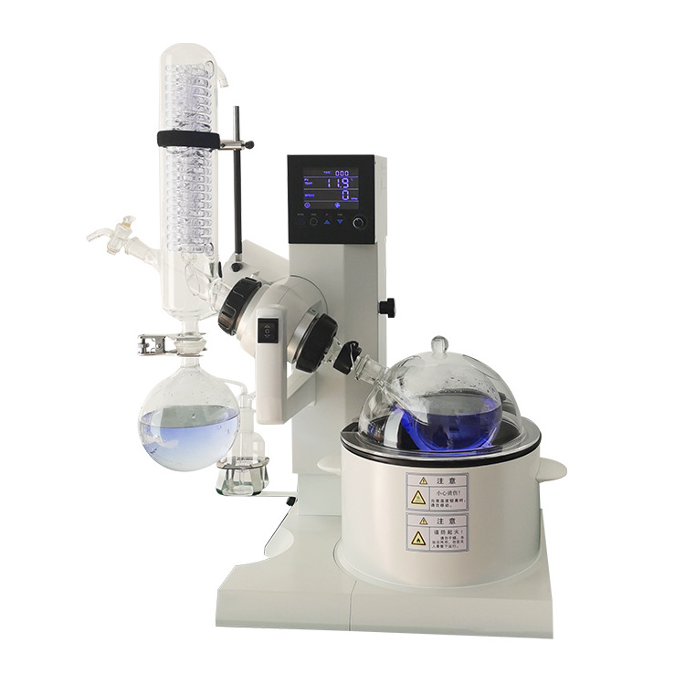 Vacuum Pump Optional 2L 3L 5L  Mini Laboratory Rotary Evaporator