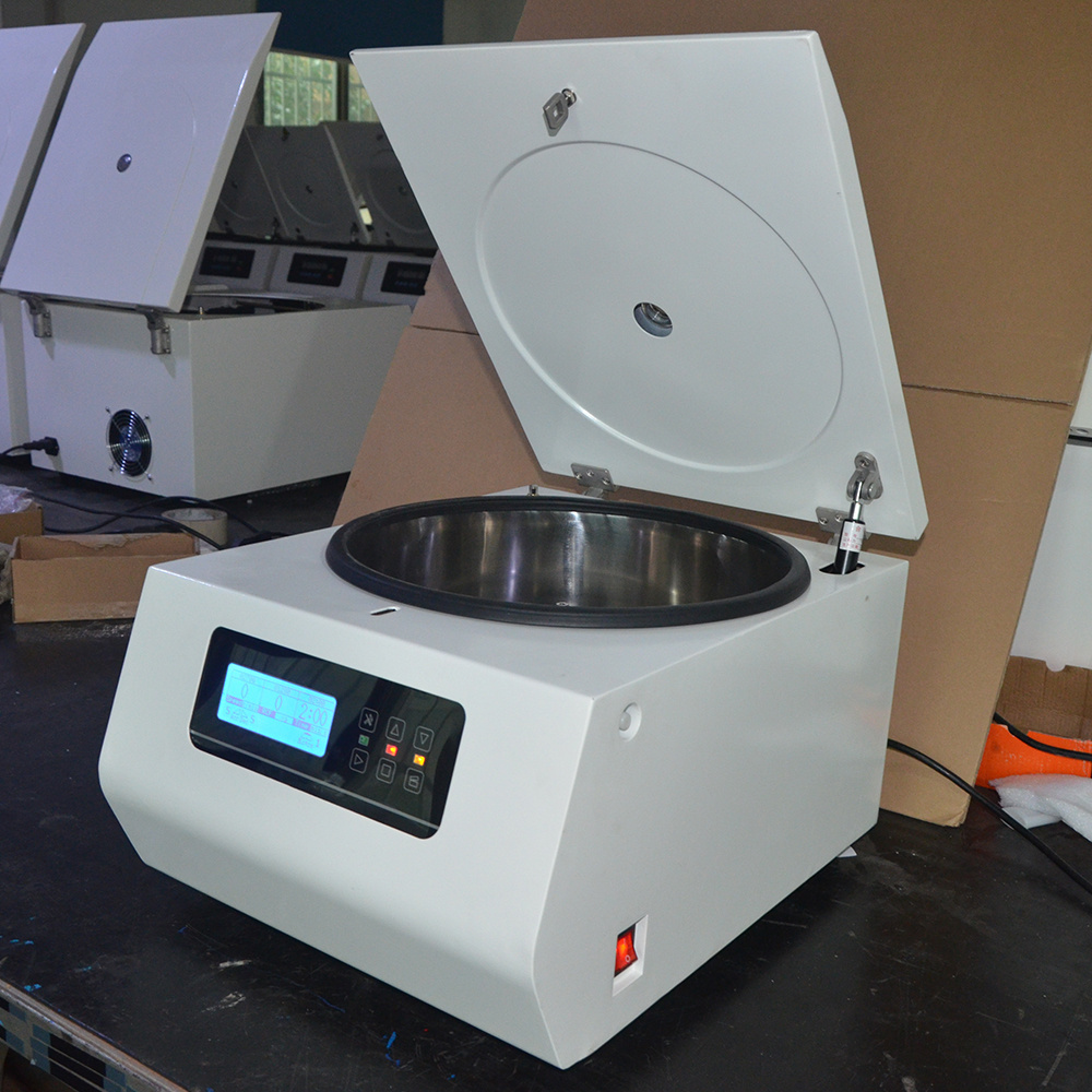 Intelligent Benchtop Low-speed Large Capacity 6000rpm 5600xg Laboratory Centrifuge