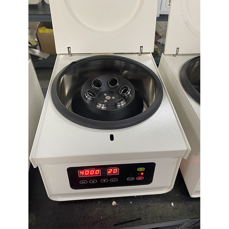 Intelligent Benchtop Low-speed Large Capacity 6000rpm 5600xg Laboratory Centrifuge