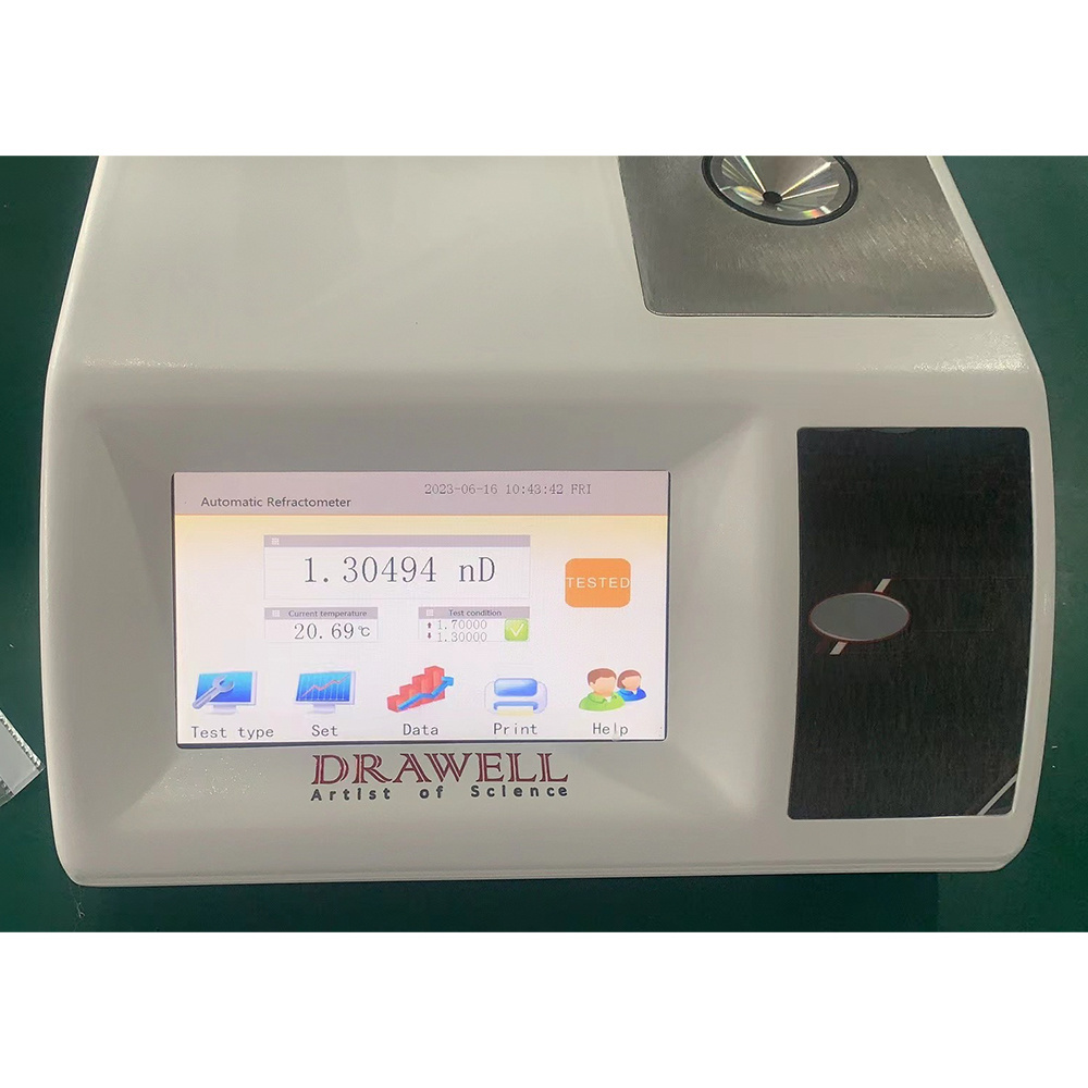 JH Series Beer Alcohol Refractometer Equipment Laboratory Auto Refractometer