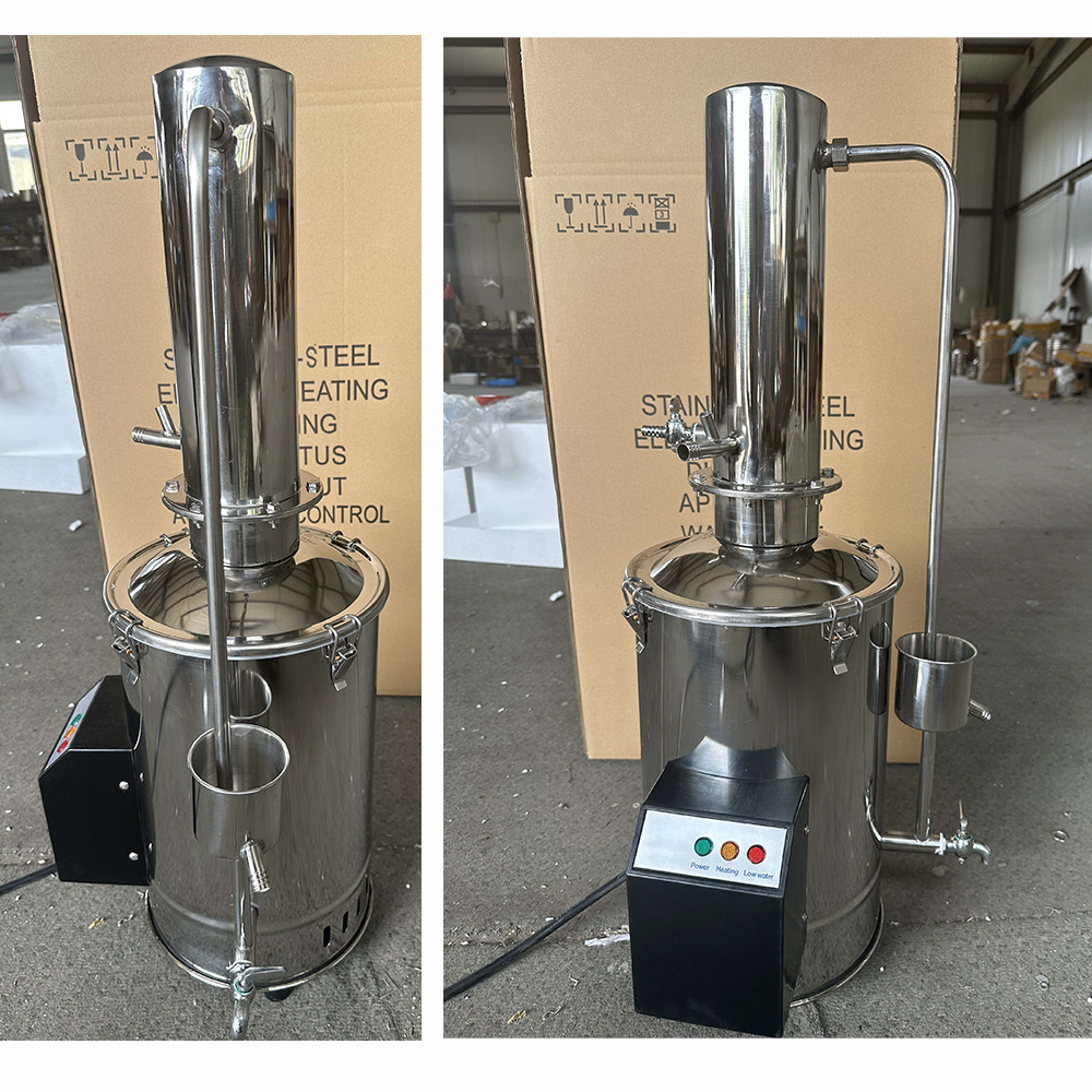 Drawell High Quality Stainless Steel Electric Laboratory Water Distilled Machine Medical Lab Water Distiller