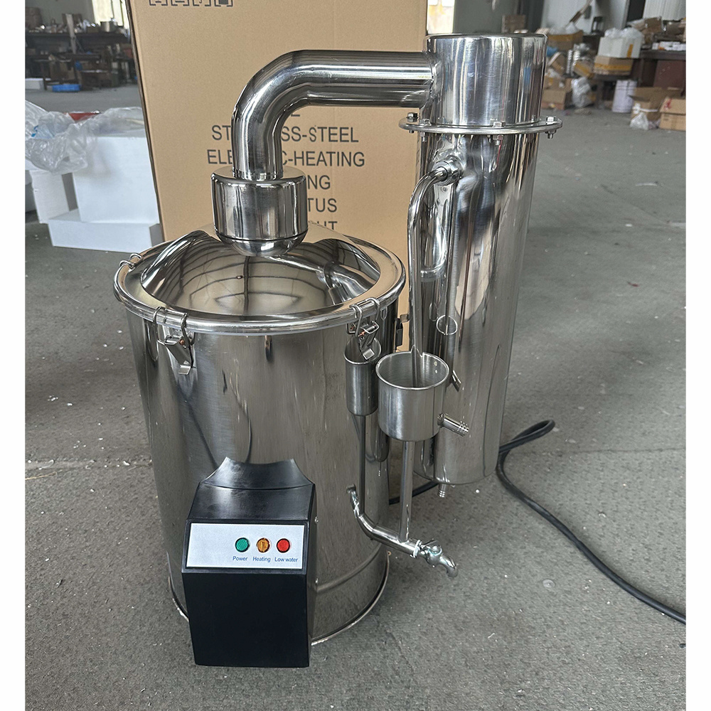 Drawell High Quality Stainless Steel Electric Laboratory Water Distilled Machine Medical Lab Water Distiller