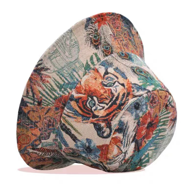 Wholesale Fashion Unisex Printed  Fisherman Custom Printed Bucket Hats