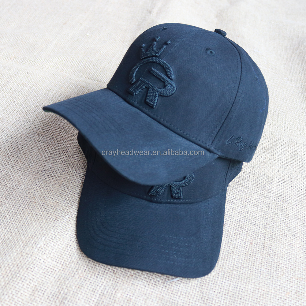 6-piece baseball cap Rope Embroidered outdoor sports sun Visor Hat Source Factory custom logo fashion high quality