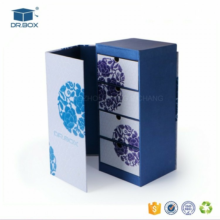 Hot sale Elegent mooncake packaging paper drawer box with custom printing and logo