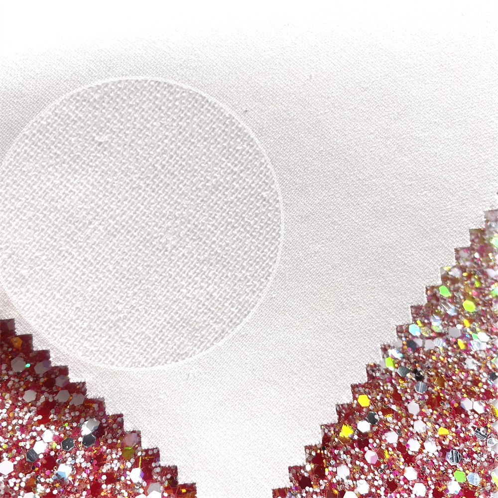 Shiny Chunky Glitter PU Faux Leather Fabric for DIY Craft Wedding Sewing Making Earring Crafts Hair Bows Clips Decoration Favors