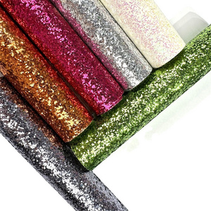 chunky glitter wallpaper fabric spray glitter shoe bag leather