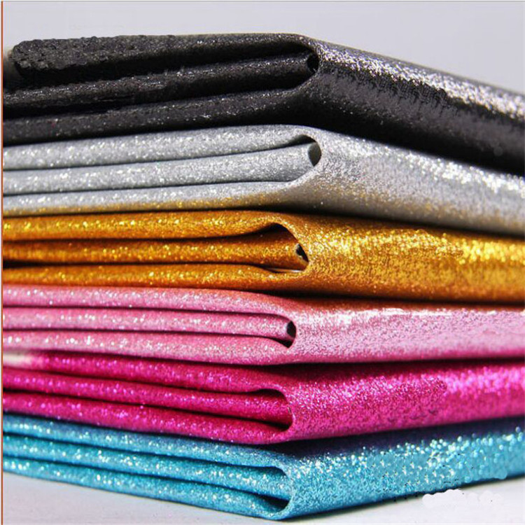 Fine Glitter Fabric Wallpaper for Wall Decorative Shoes Bag Photo Frame Glitter Leather