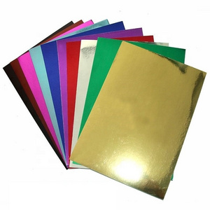 250gsm A4 Size Soft Touch Metallic Foil Mirror Cardstock Premium Card Sparkling Craft Glitter Cardstock Card