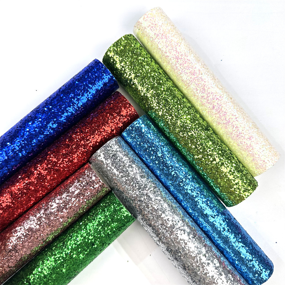 chunky glitter wallpaper fabric spray glitter shoe bag leather