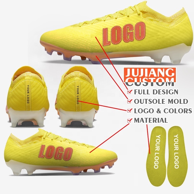 manufacturer custom men football boots comfortable studs cleats custom soccer shoes professional make your own shoes