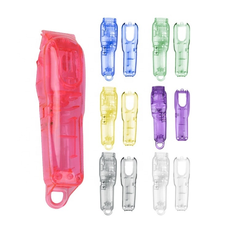 Cordless Hair Clipper Protective Front & Back Transparent Cover Clippers Clear Lid Plastic Trimmer Case for Magic 8148