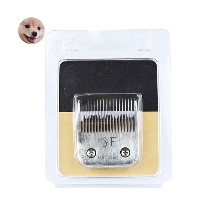 Hot Sale Dog Animal Puppy Pet 3F A5 Steel Animal Clipper Blade  Professional For Pet Cutting Machine