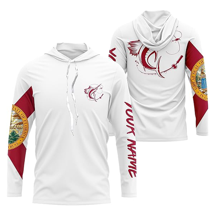 Custom Logo Fishing Hoodie UPF50+ UV Soft Quick Dry Performance Fishing Shirts sublimation Blank Fishing Jersey