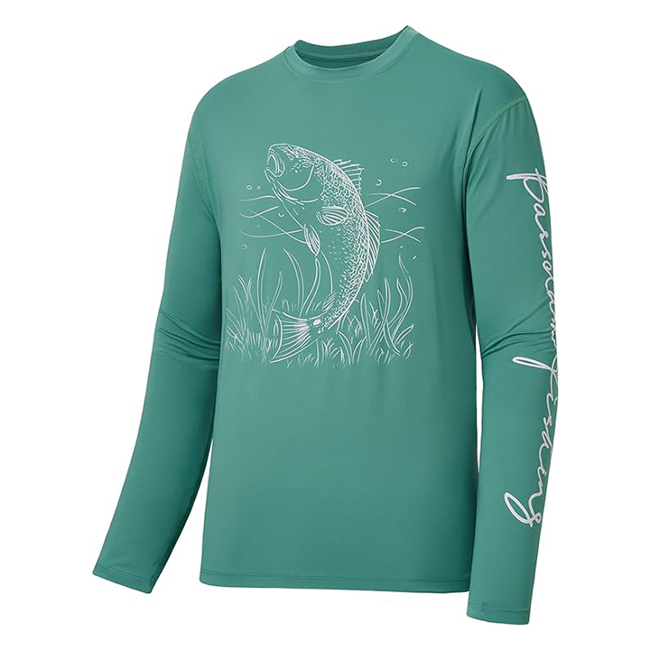 2023 Custom anti-UV Sun Protection Fishing Shirts Sublimation Long Sleeve Sun Hoodies Long Sleeve Shirts Wholesale Fishing Wear