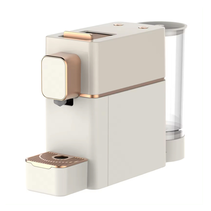 Custom Logo Electric Multifunctional Mini Foam Milk Latte Cappuccino Coffee Maker Multi Capsule Coffee Machine for Home Office