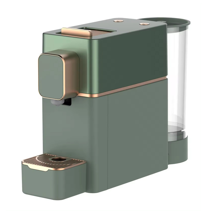 Custom Logo Electric Multifunctional Mini Foam Milk Latte Cappuccino Coffee Maker Multi Capsule Coffee Machine for Home Office