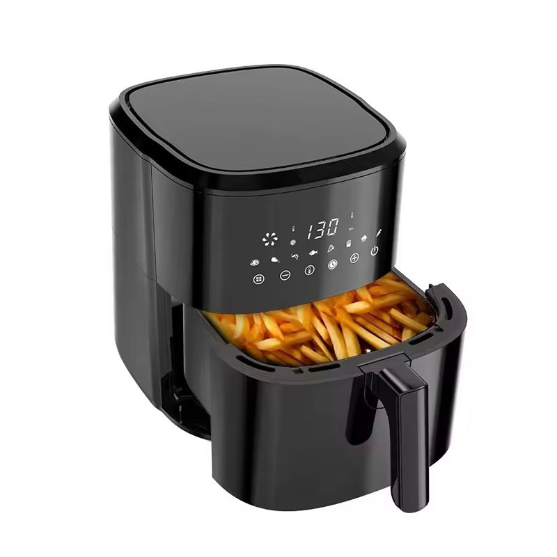 Smart Home Appliances 1700W Kitchen Healthy Air Fryers Smokeless Visible Basket De Aire Wholesale Price OEM 6.5L Electric Square