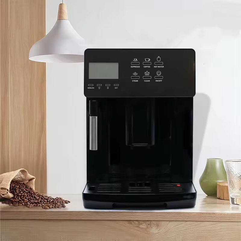 2024 Brand All in One Coffee Maker Multifunction LED Display Touch Control Espresso Coffee Machine Full Automatic with Grinder