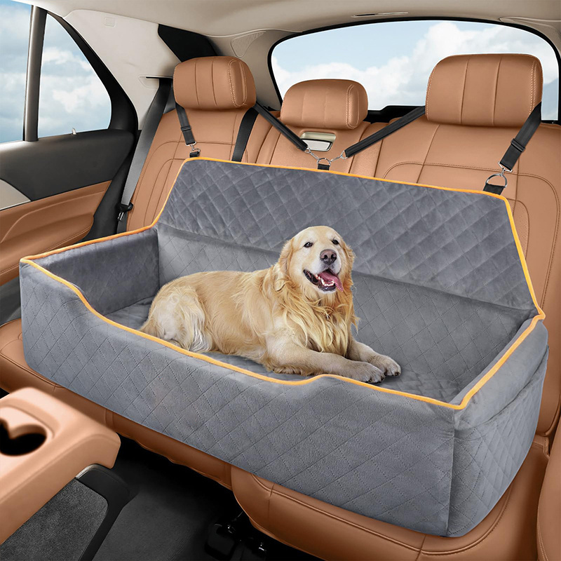 Multi-functional car pet house car safety seat dog seat in large dog pet travel mat back seat cover dog pet car