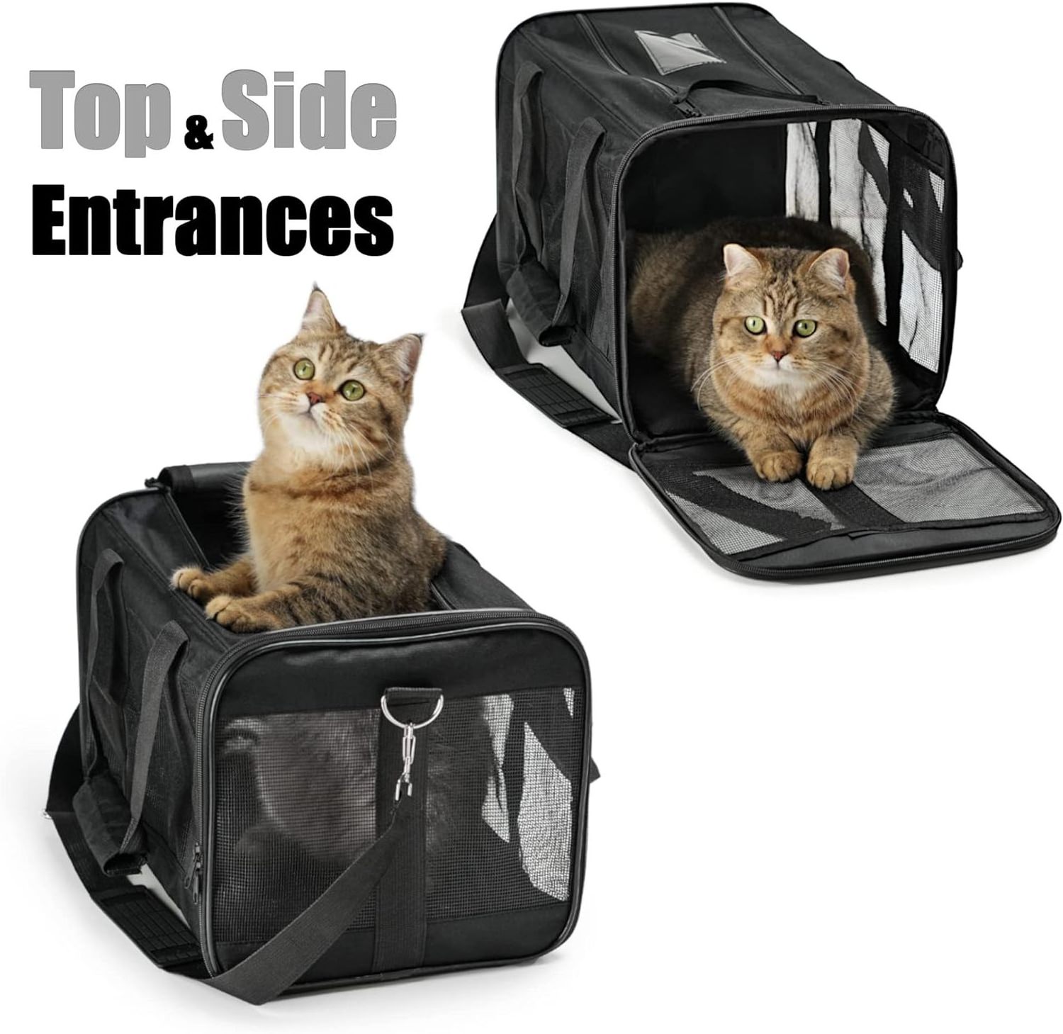 Cage Pet Transport Portable Cat Travel Suitcase Kitty Bag For Dog Pet Carriers