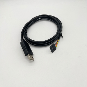 1.8m USB to DuPont 2.54mm 6Pin terminal TTL FTDI Serial Cable 3.3v