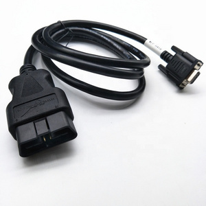 1m DB9 Serial to obd2 Cable Adapter Diagnostic Extension Cord 8C*20AWG